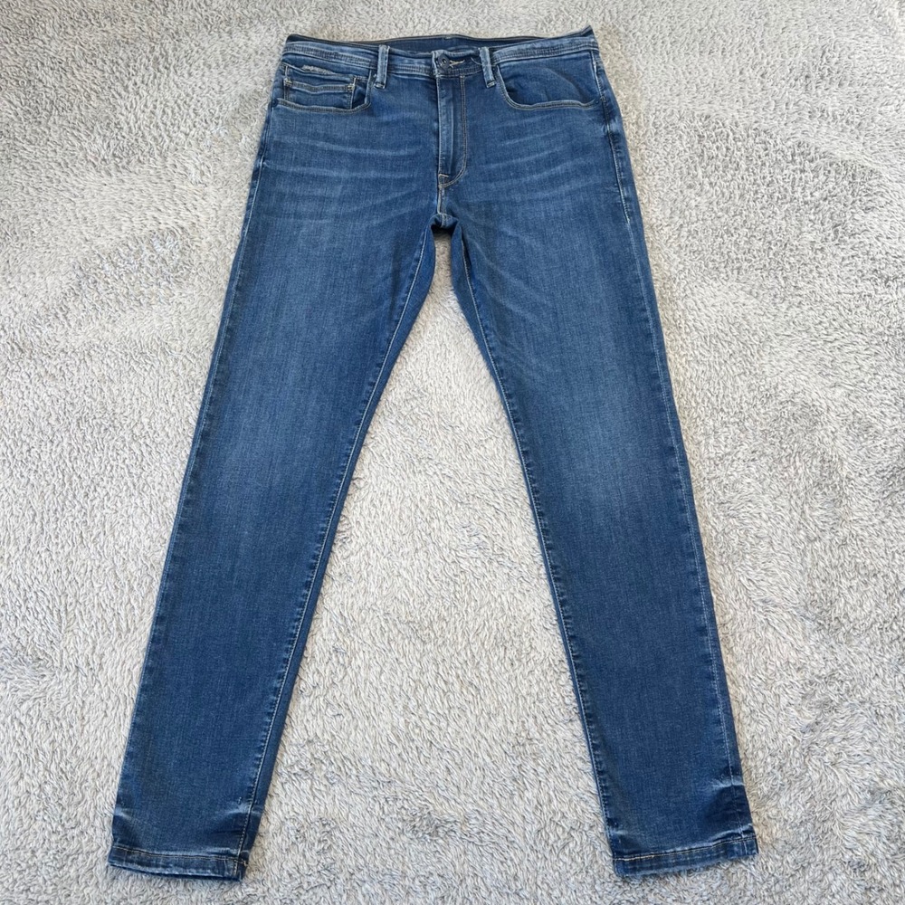 Levis 512 Slim Taper Blue Tab Mens Jeans 32x32 Medium Wash‎ Stretch